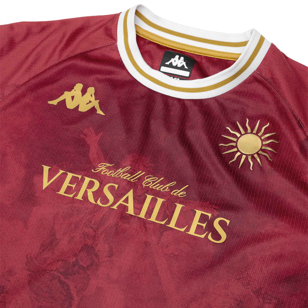 Maillot ML Kombat Third FC Versailles 26/27 Rouge Homme 02