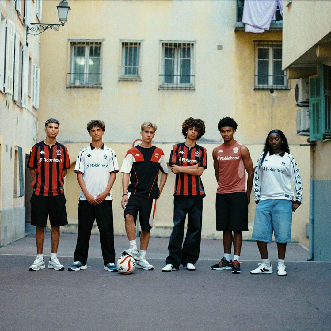 Maillot Kombat Away OGC Nice 26/27 Blanc Homme main