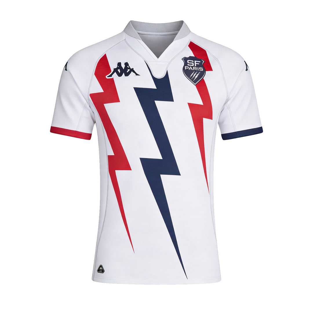 Maillot Kombat XXV Stade Francais Paris 25/26 Blanc Homme main