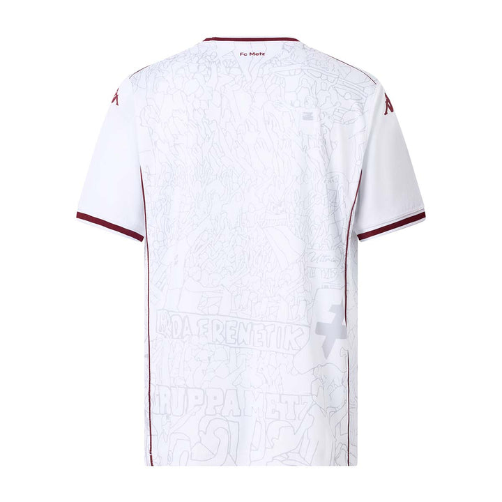 Maillot Kombat Away FC Metz 25/26 Blanc Enfant