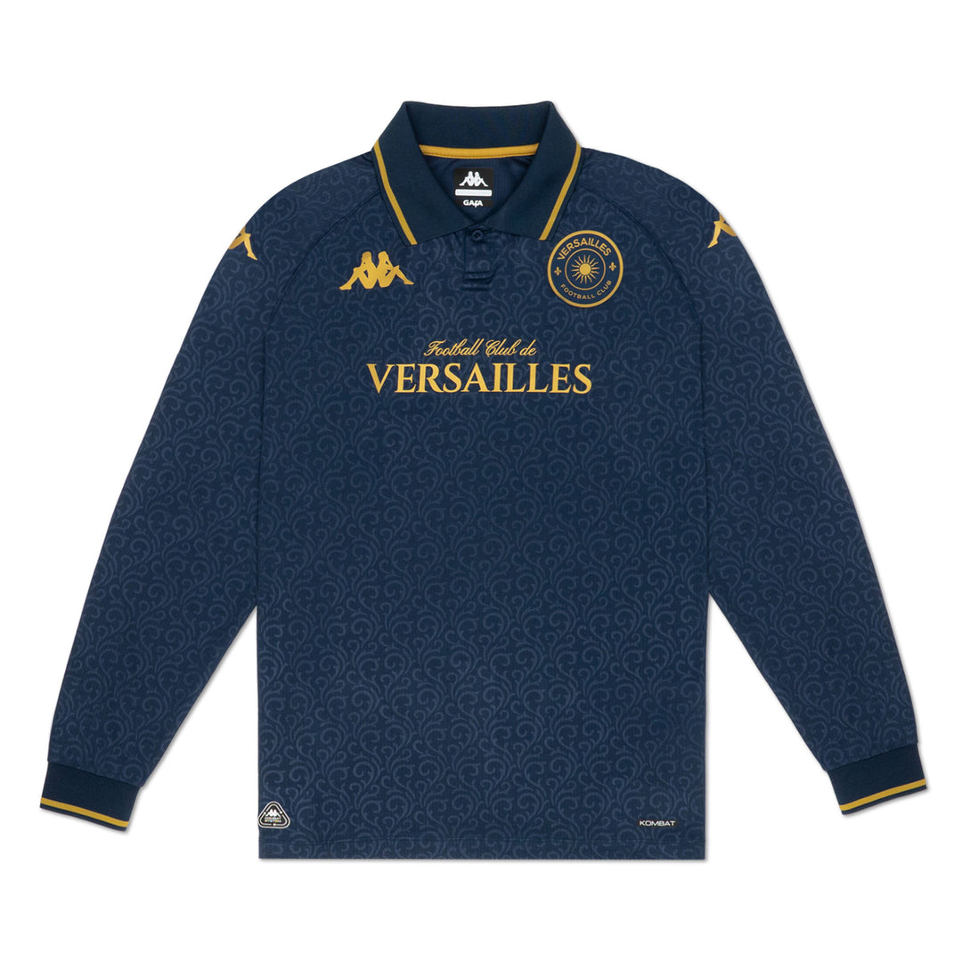 Maillot ML Kombat Home FC Versailles 26/27 Bleu Homme main