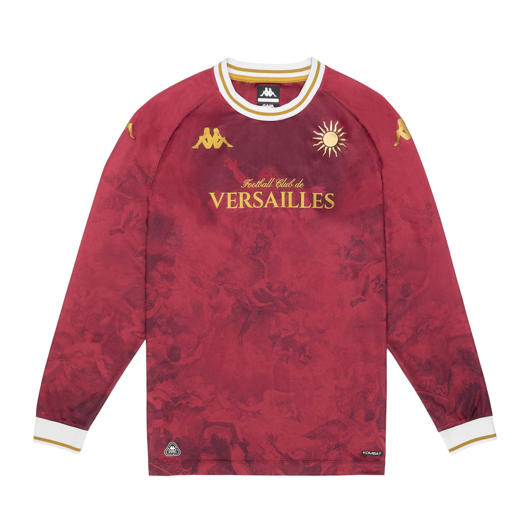Maillot ML Kombat Third FC Versailles 26/27 Rouge Homme main