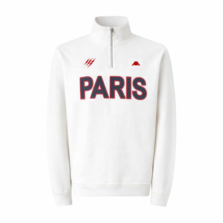Sweatshirt Zizou Stade Francais Paris 25/26 Blanc Homme 2