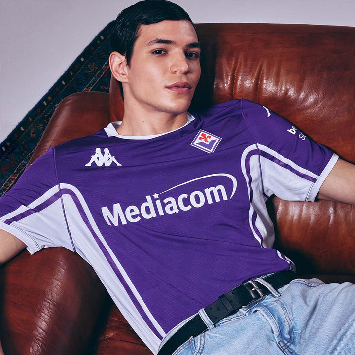 Maillot Kombat Home ACF Fiorentina 25/26 Violet Homme