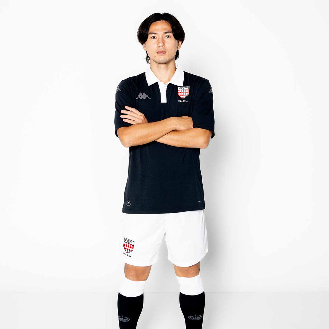 Maillot Kombat Fourth 100 ans AS Monaco 24/25 Noir Homme