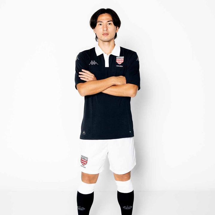 Maillot Kombat Fourth 100 ans AS Monaco 24/25 Noir Homme