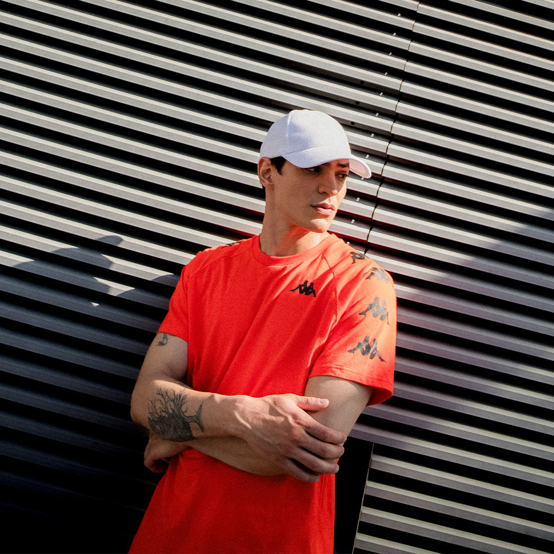 T-Shirt Gonni Orange Homme 00