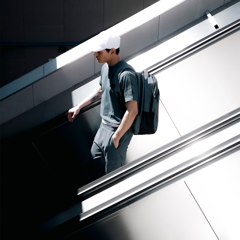 T-Shirt Gonni Bleu Homme 02