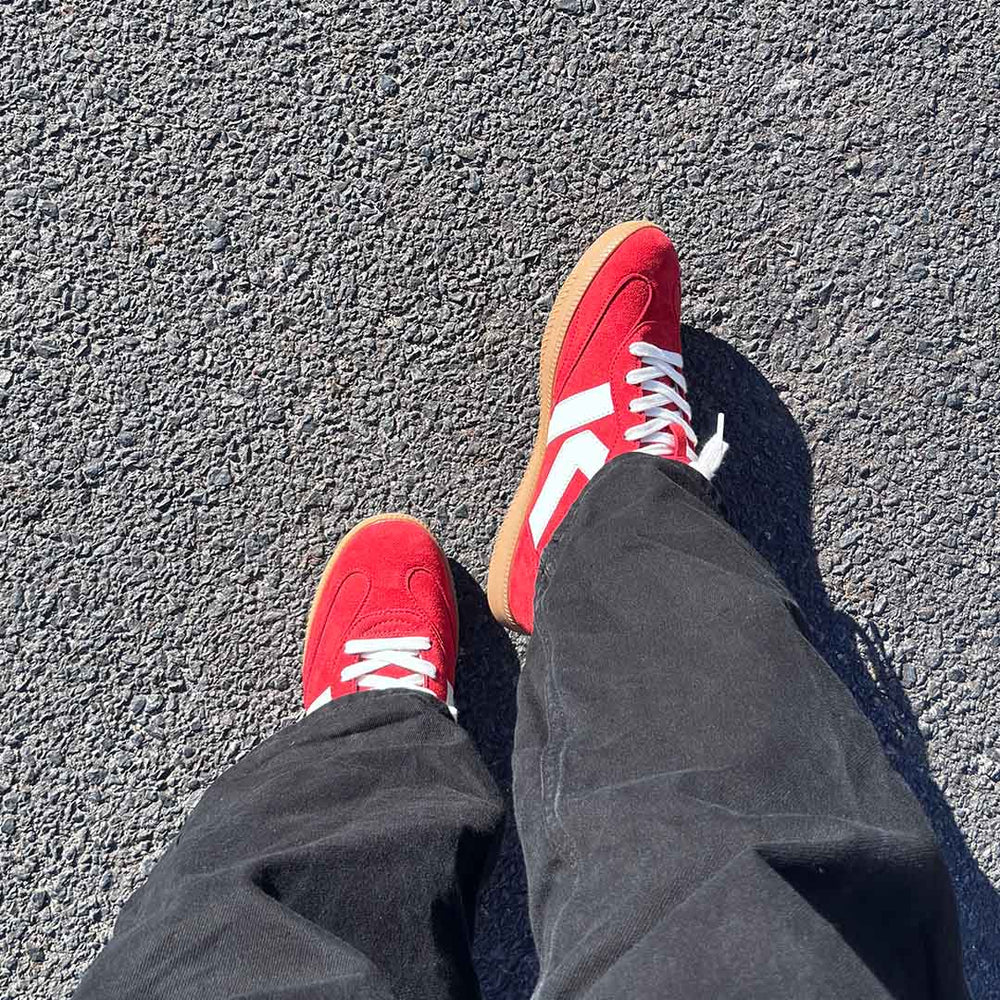 Baskets Authentic Parker 1.0 Rouge Unisexe 02