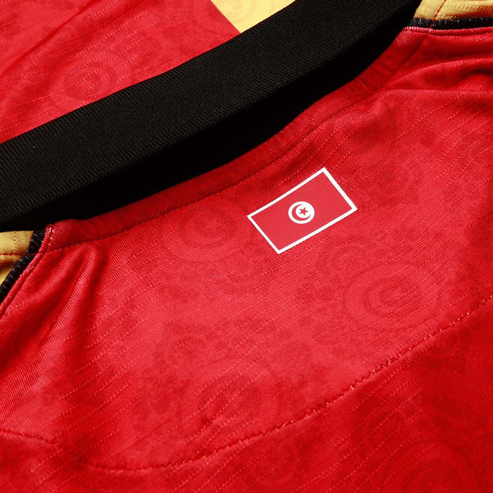Maillot Kombat Home Espérance Tunis 25/26 Rouge Enfant