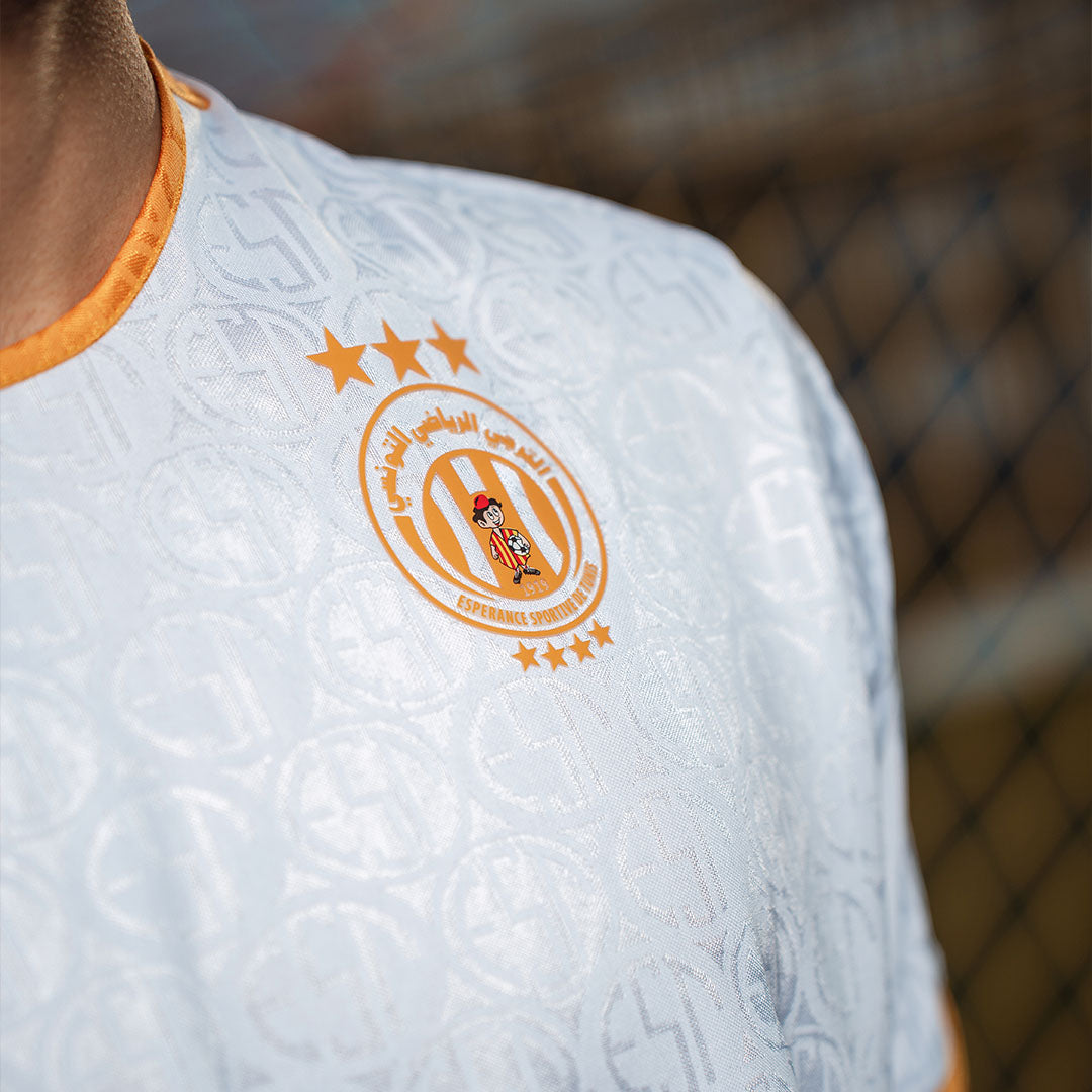 Maillot De Gardien Kombat Espérance Tunis 25/26 Blanc Homme main