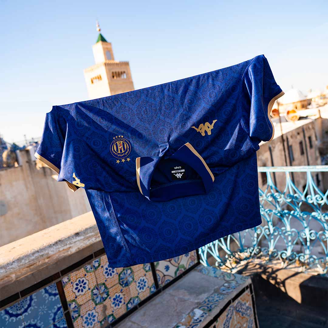 Maillot Kombat Third Espérance Tunis 25/26 Bleu Enfant