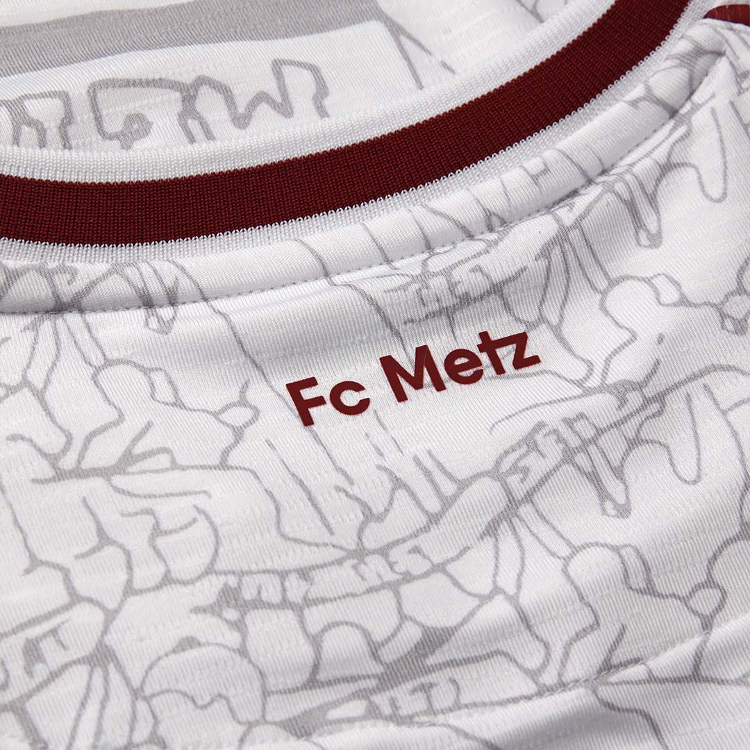 Maillot Kombat Away FC Metz 25/26 Blanc Enfant