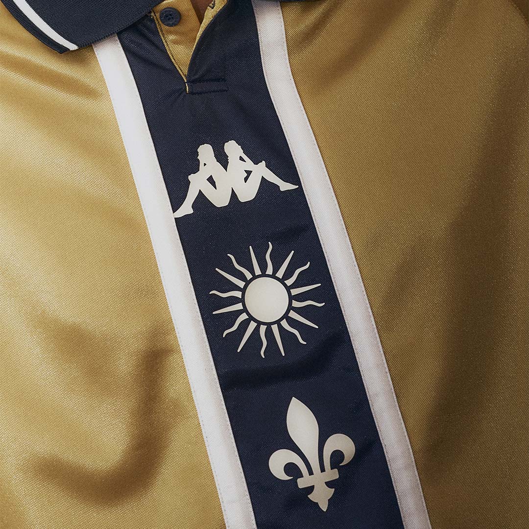 Maillot ML 222 Banda Kombat L'Audacieux FC Versailles 25/26 Jaune Homme main