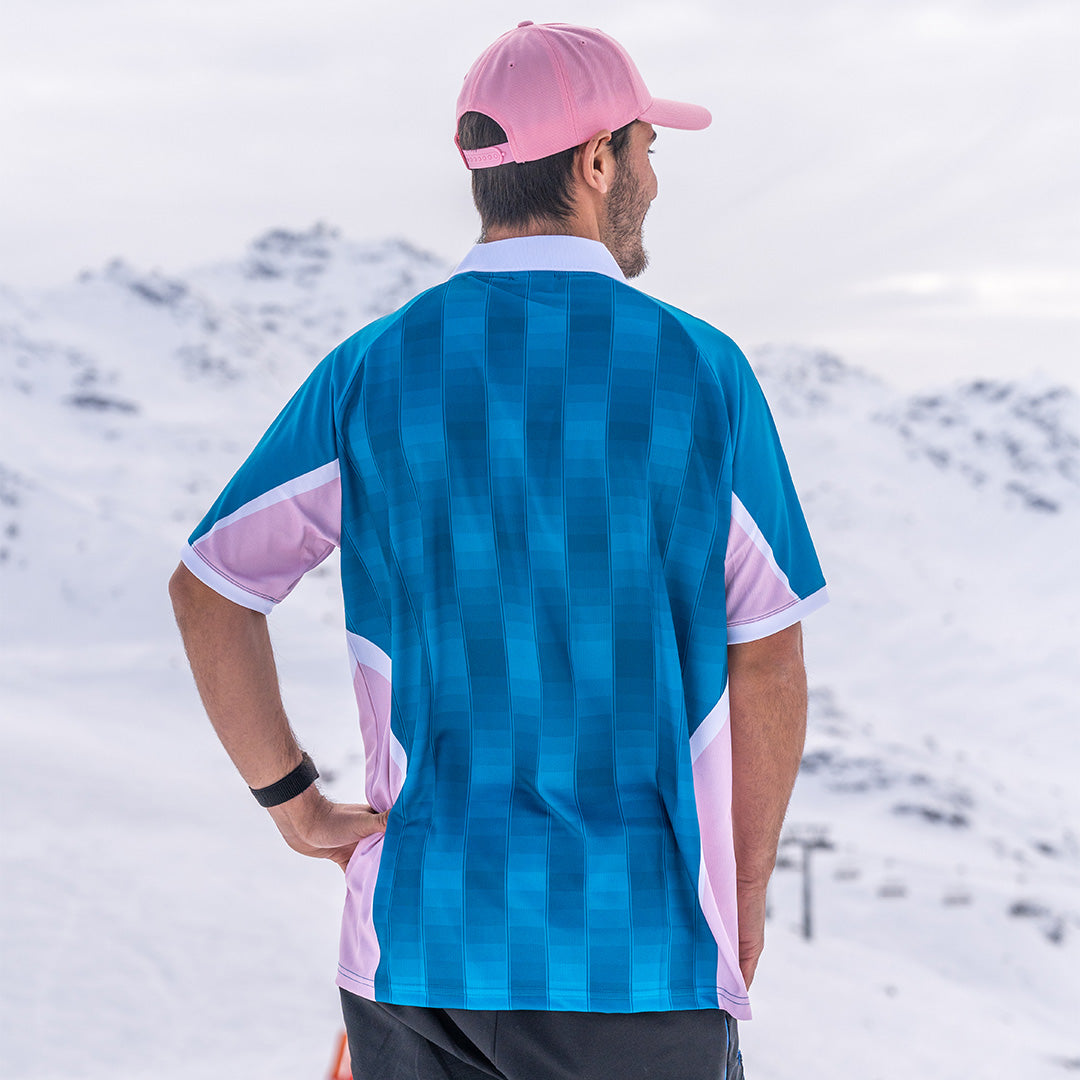 Maillot Claro Folie Douce Val Thorens 2025 Bleu Unisexe main