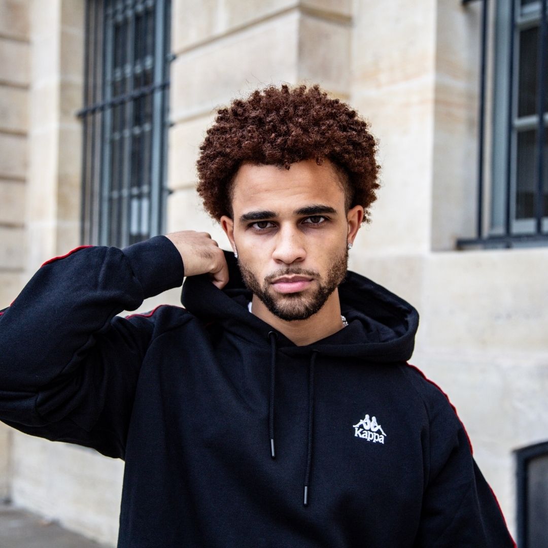 Hoodie 222 Banda Madison 2 Noir Homme 00