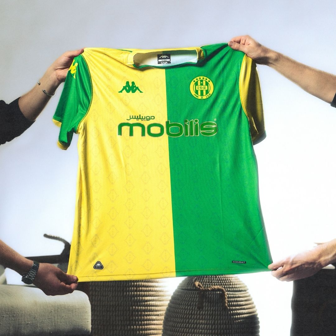 Maillot Kombat Home JSK 25/26 Jaune Homme 00