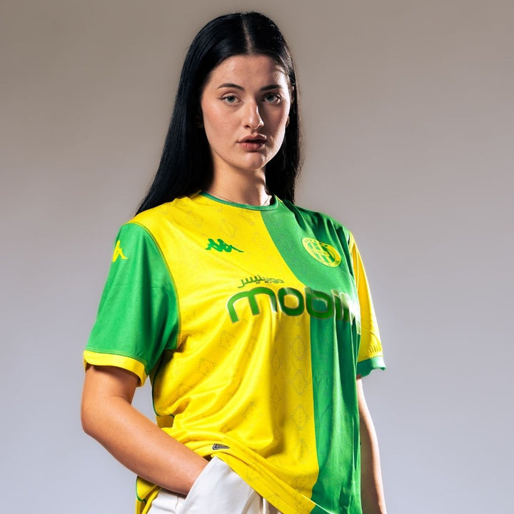 Maillot Kombat Home JSK 25/26 Jaune Homme 3