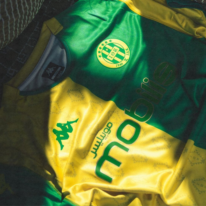 Maillot Kombat Home JSK 25/26 Jaune Homme 4