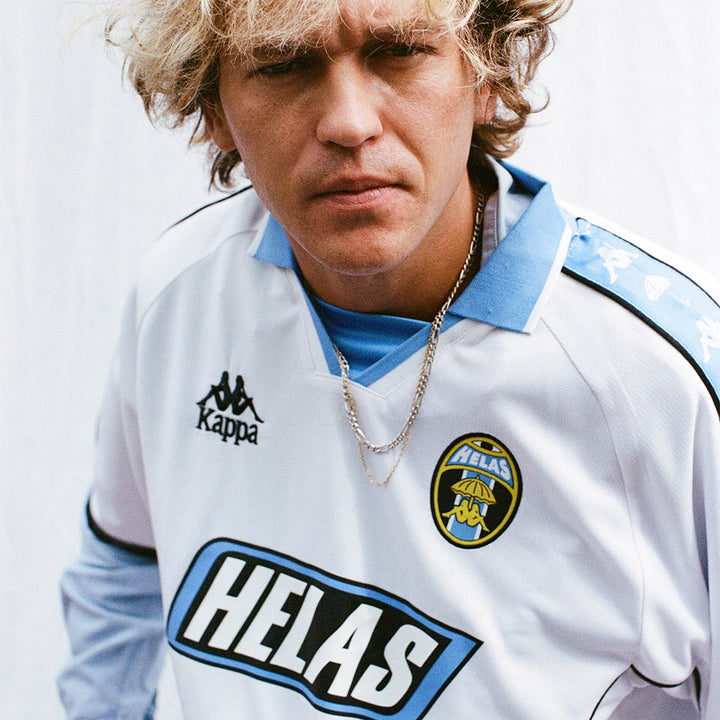 Maillot Garron Hélas Blanc Unisexe 4