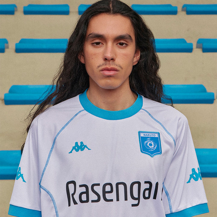 Maillot Authentic Rasengan Kappa X Naruto X Courir Blanc Unisexe 3