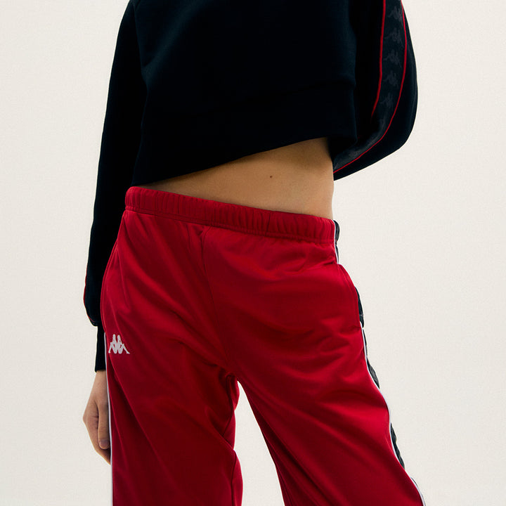 Pantalon 222 Banda Wrastoria Rouge Femme 1