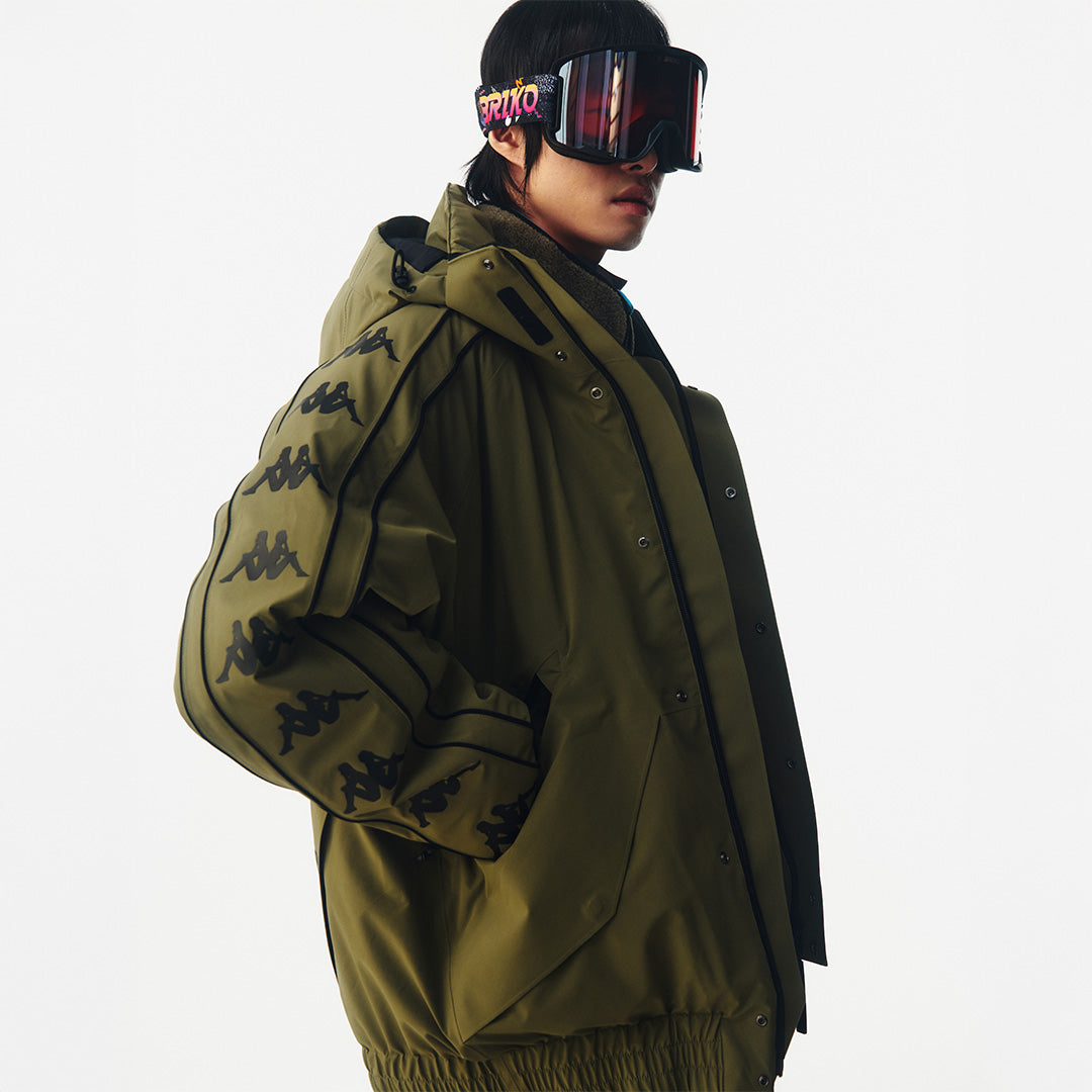 Manteau 6Cento 678H 222 Banda Vert Homme 00