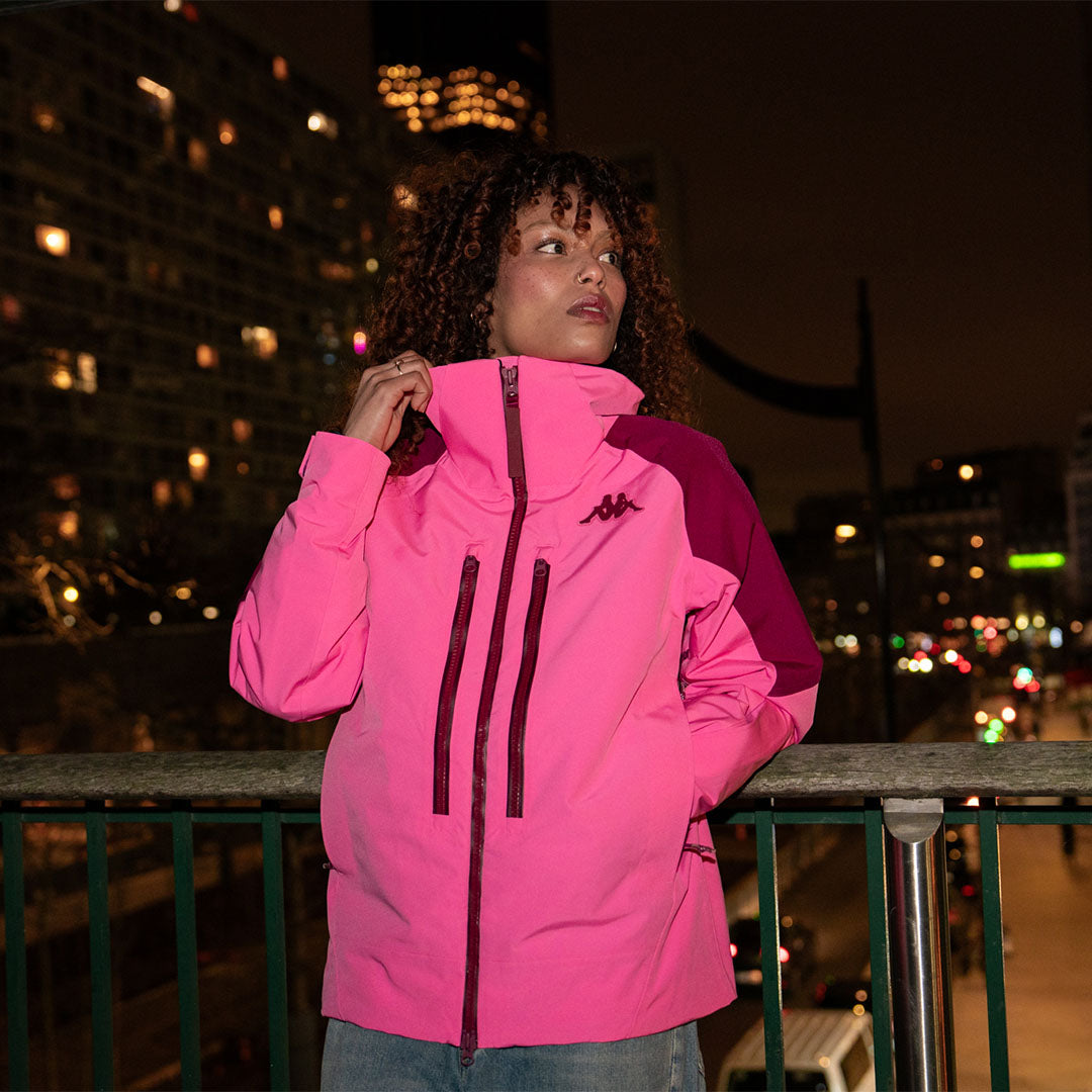 Manteau 6Cento 604C Fuchsia Femme 00