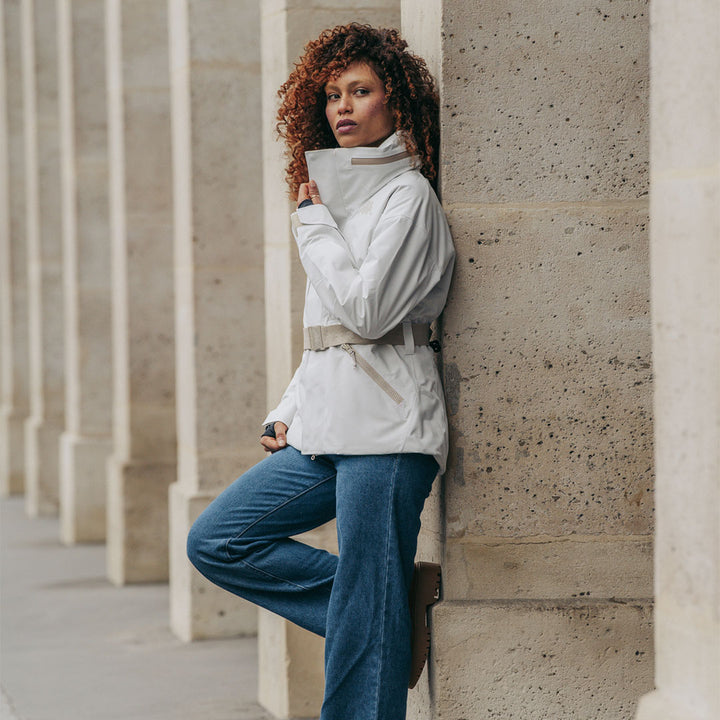 Manteau 6Cento 679 Blanc Femme 3