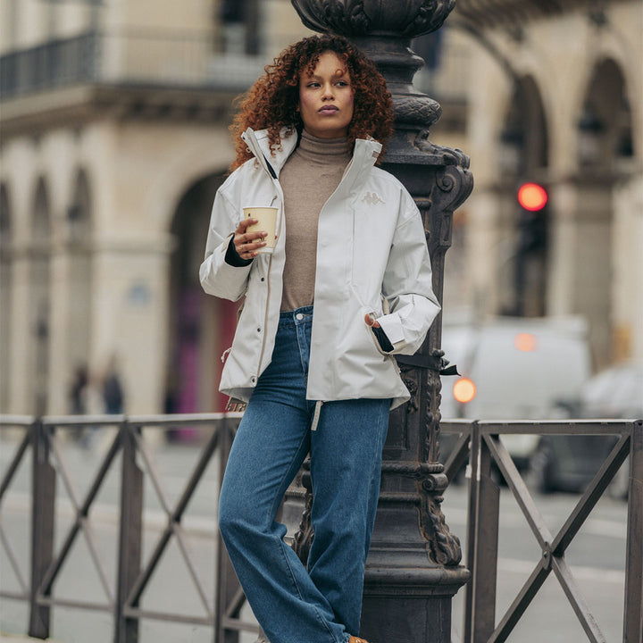 Manteau 6Cento 679 Blanc Femme 1