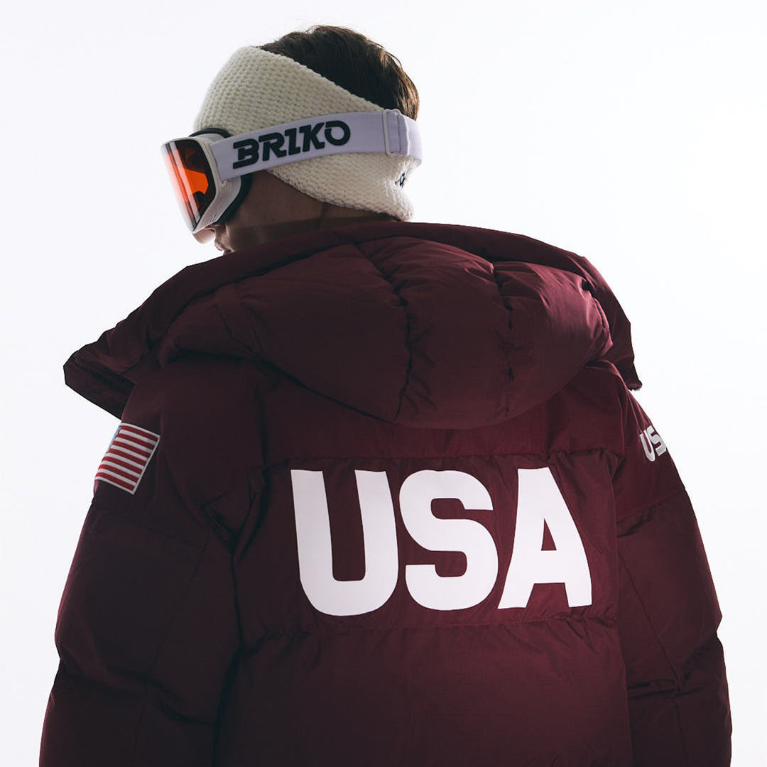 Doudoune 6Cento 662C US Ski Team Rouge Homme main