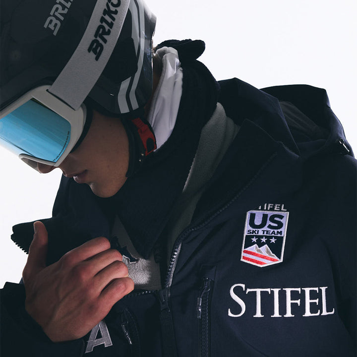 Manteau 6Cento 602C US Ski Team Bleu Homme 1