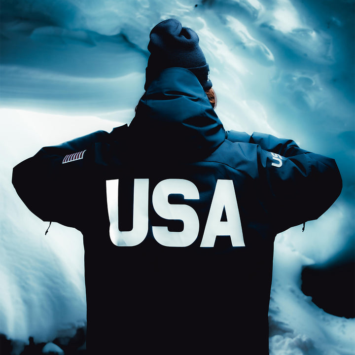 Manteau 6Cento 602C US Ski Team Bleu Homme 6