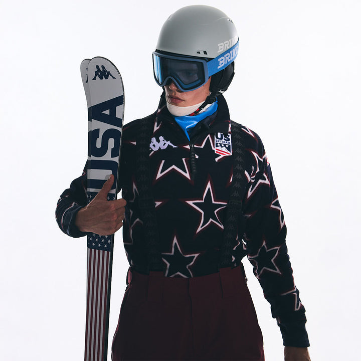 Sweatshirt 8Cento 818G US Ski Team Bleu Unisexe 1