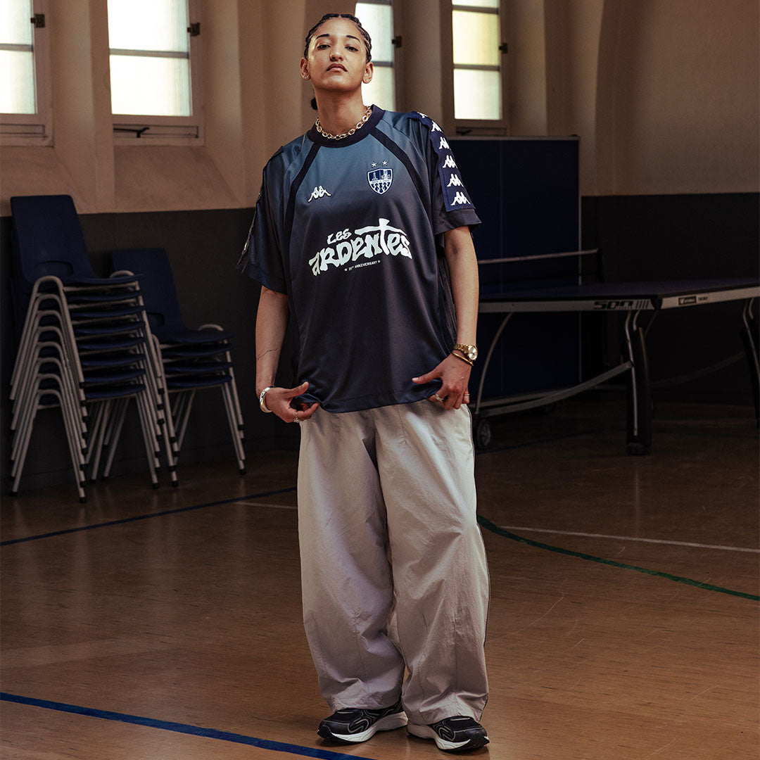 Maillot 20Th Anniversary Les Ardentes X Kappa Noir Unisexe main