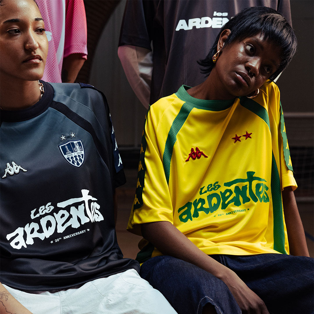 Maillot 20Th Anniversary Les Ardentes X Kappa Noir Unisexe main
