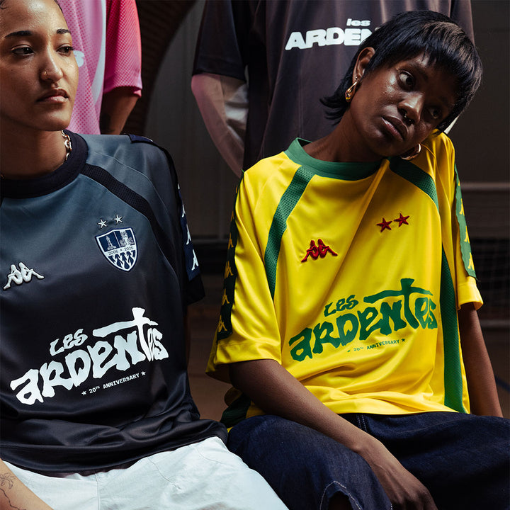 Maillot 20Th Anniversary Les Ardentes X Kappa Noir Unisexe 4