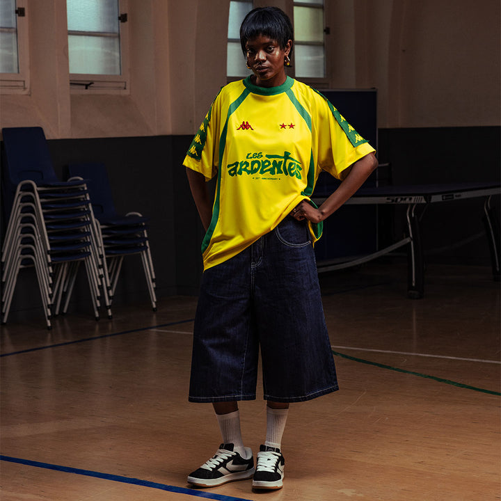 Maillot Kala Les Ardentes X Kappa Jaune Unisexe 1