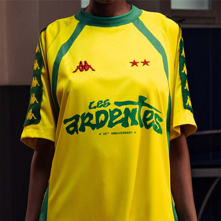 Maillot Kala Les Ardentes X Kappa Jaune Unisexe 3
