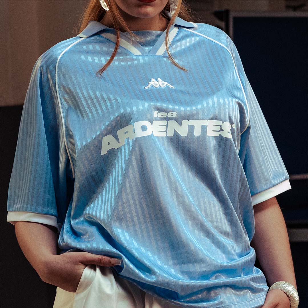 Maillot Manaia Les Ardentes X Kappa Bleu Unisexe main