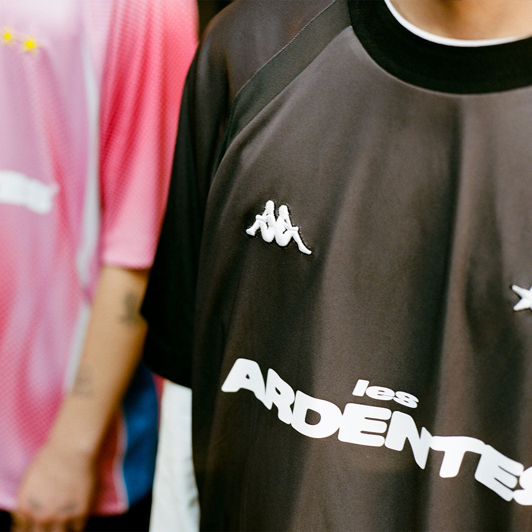 Maillot Kai Les Ardentes X Kappa Noir Unisexe main