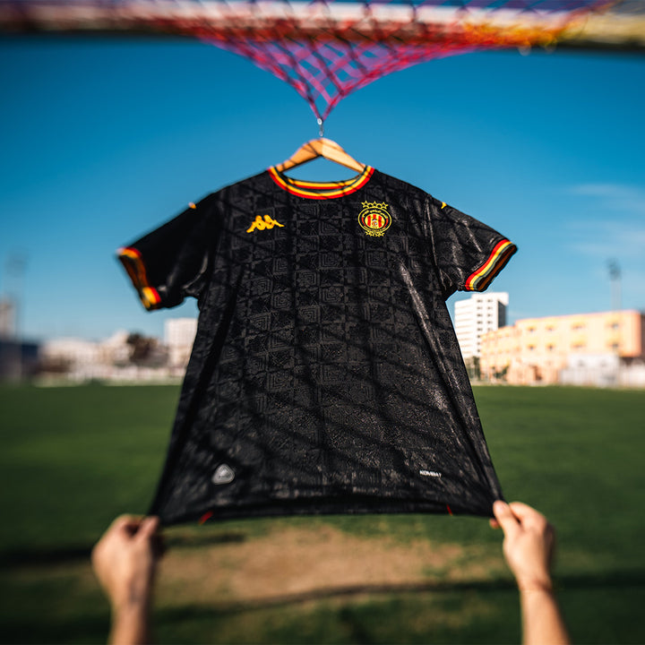 Maillot Kombat Away Espérance Tunis 25/26 Noir Homme 1