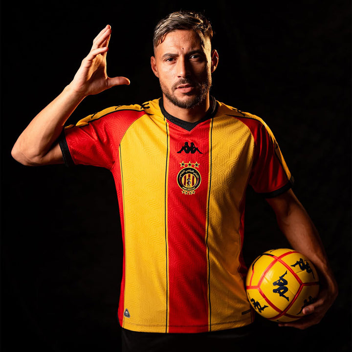 Maillot Kombat Pro Home Espérance Tunis 26/27 Rouge Homme 1