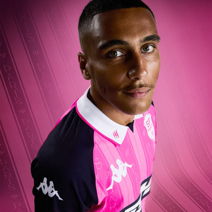 Maillot Kombat Pro Home Stade Français Paris 26/27 Rose Homme 9