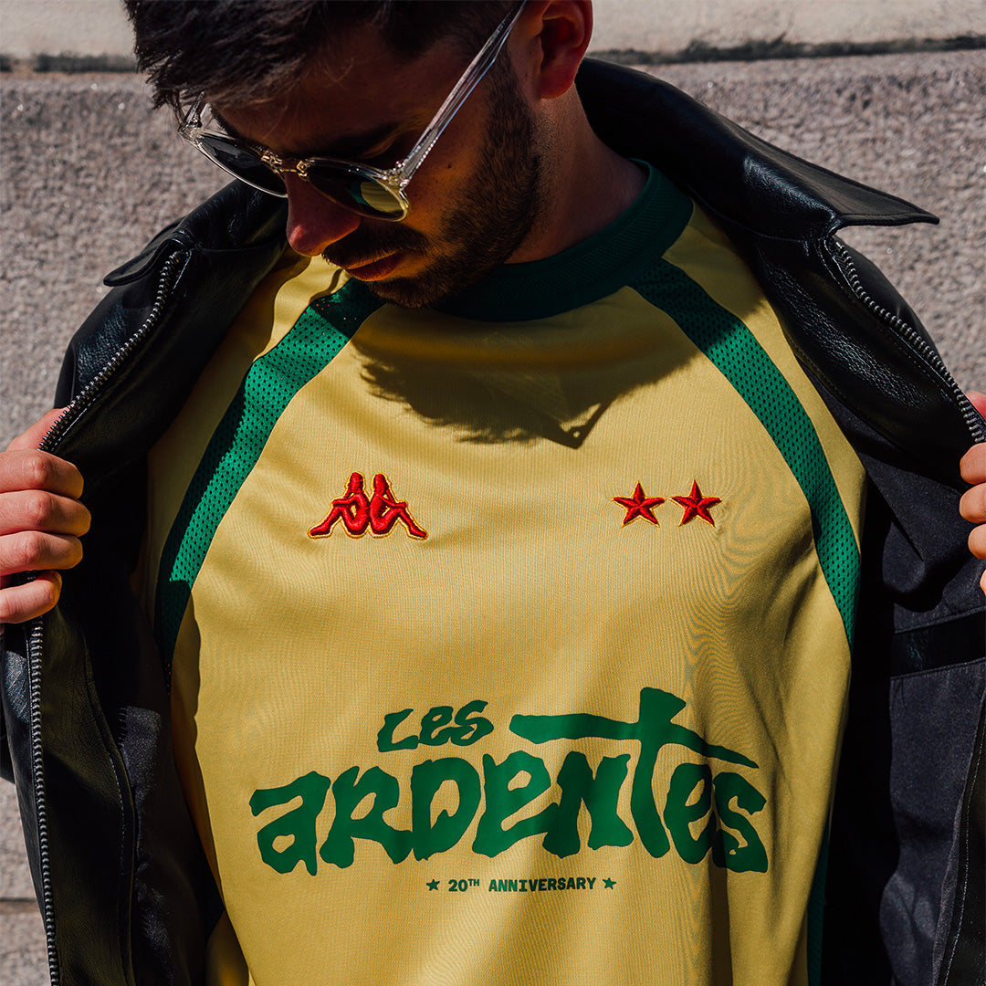 Maillot Kala Les Ardentes X Kappa Jaune Unisexe 00