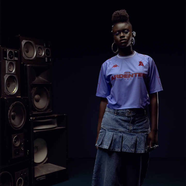 Maillot Karla Les Ardentes X Kappa Violet Femme