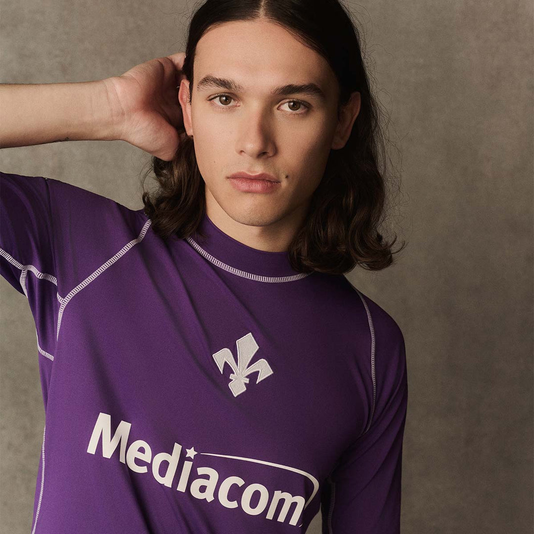 Maillot Kombat XXV ACF Fiorentina 25/26 Violet Homme main