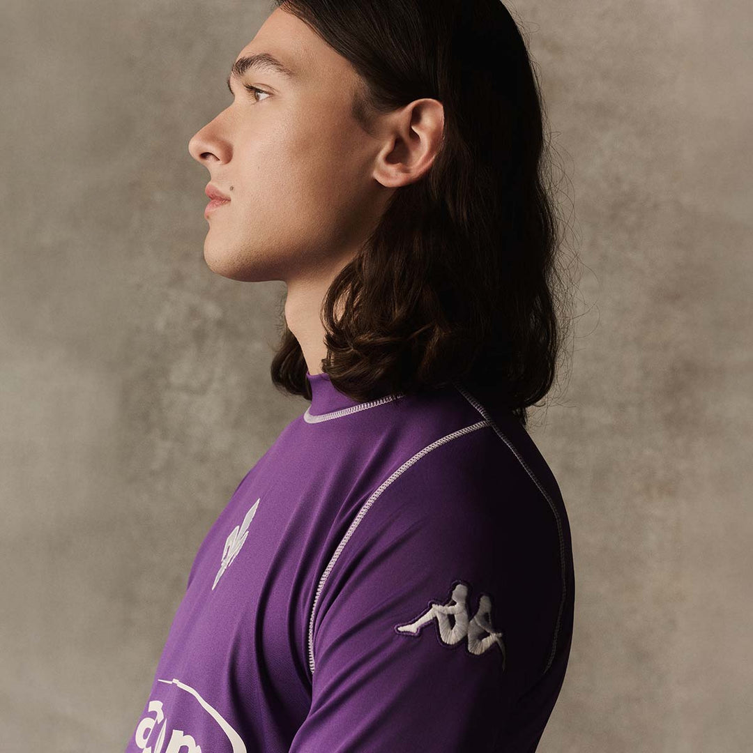 Maillot Kombat XXV ACF Fiorentina 25/26 Violet Homme main