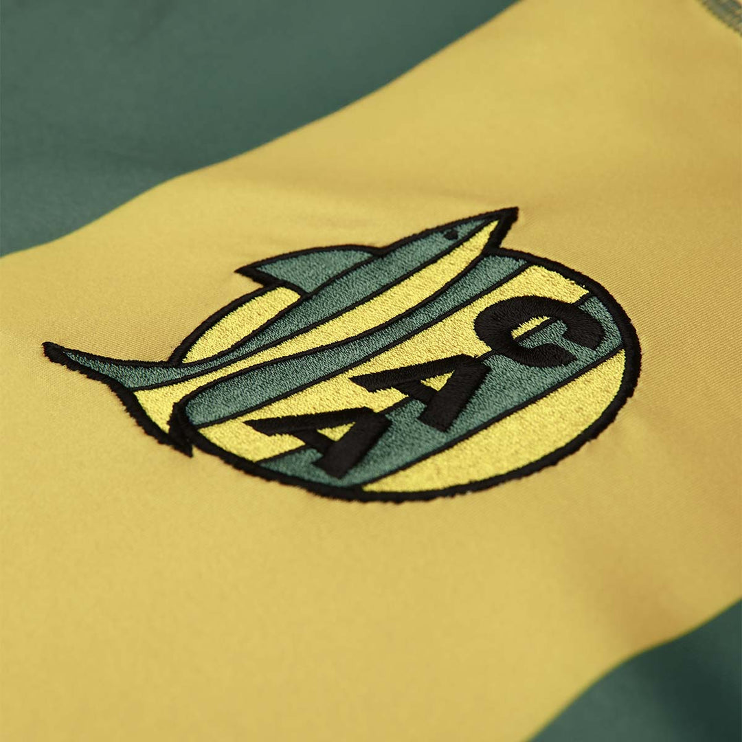 Maillot Kombat XXV Aldosivi 25/26 Jaune Homme main