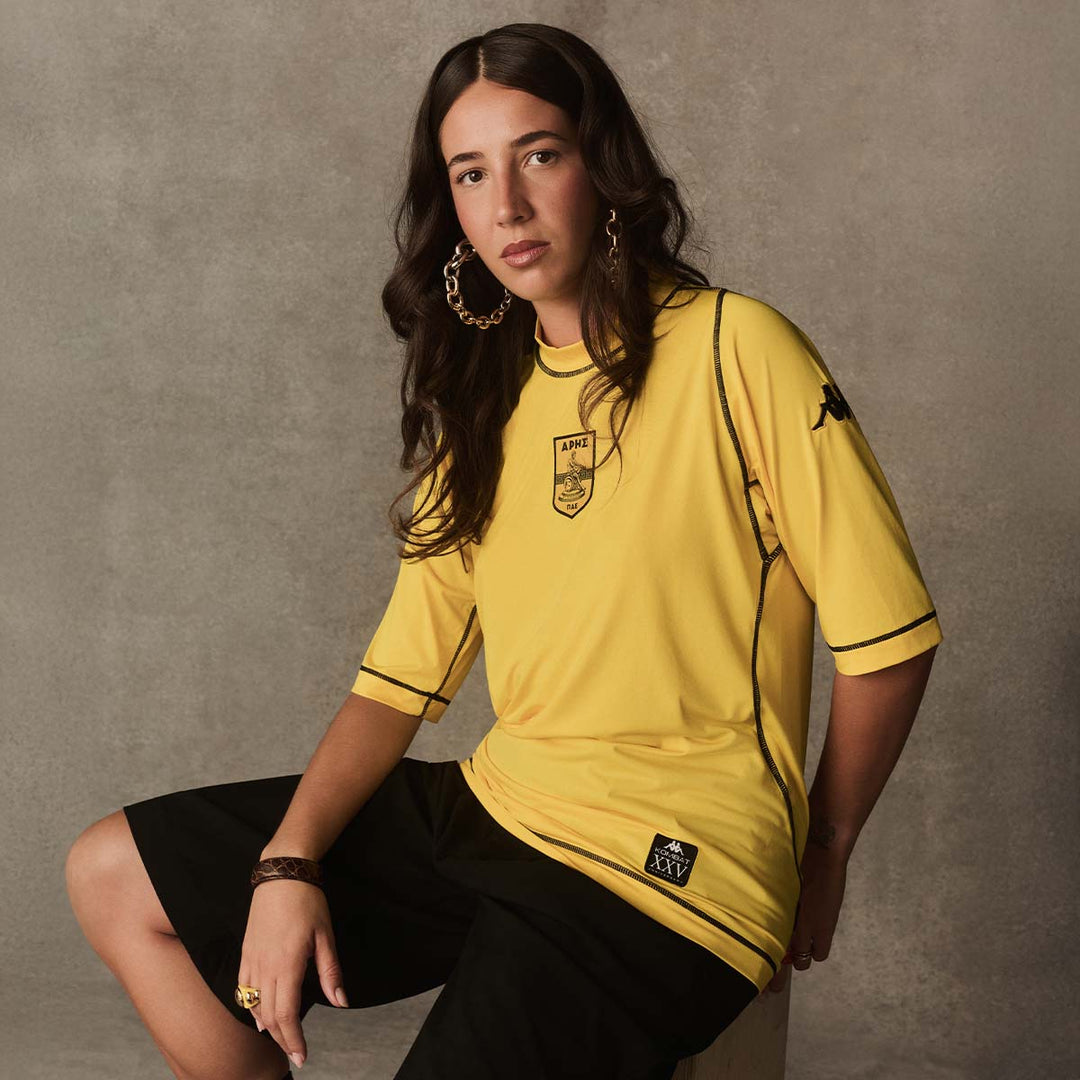 Maillot Kombat XXV Aris FC 25/26 Jaune Homme 00